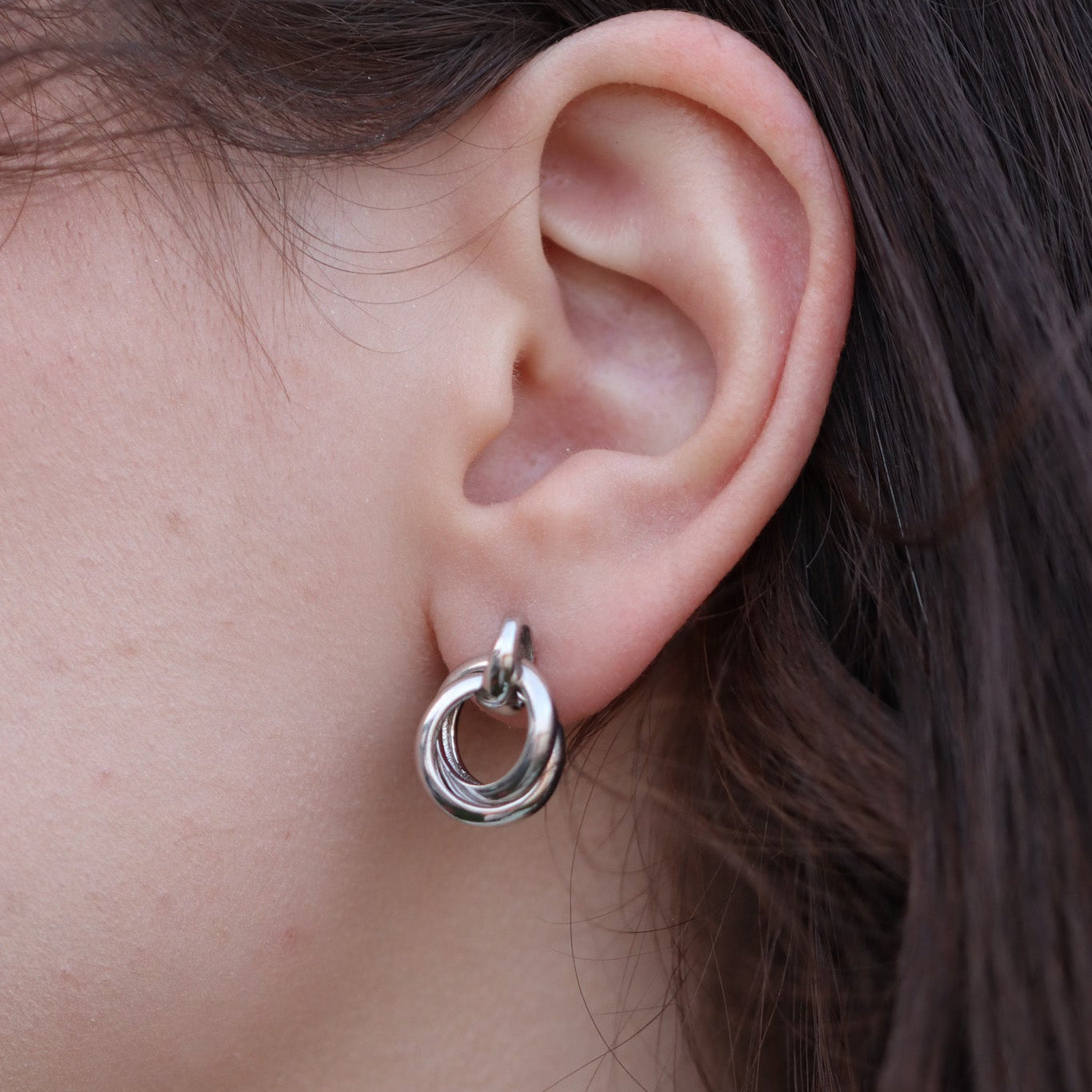 PENDIENTES OBERBAUM EN PLATA DE LEY 925
