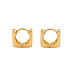 PARISER EARRINGS IN 925 STERLING SILVER WITH 18 KT GOLD PLATING